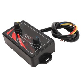 Depisuta 25 Sound Car Horn Controller with Volume Control Knob, Universal 12V-24V Motorcycle Horn Switch for Cars, Trucks, Boats, RVs