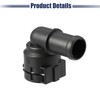 X AUTOHAUX Engine Coolant Hose Connector for VW Caddy 2C
