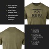KUIU Logo Sign T-Shirt for Men – Lightweight Cotton Polyester