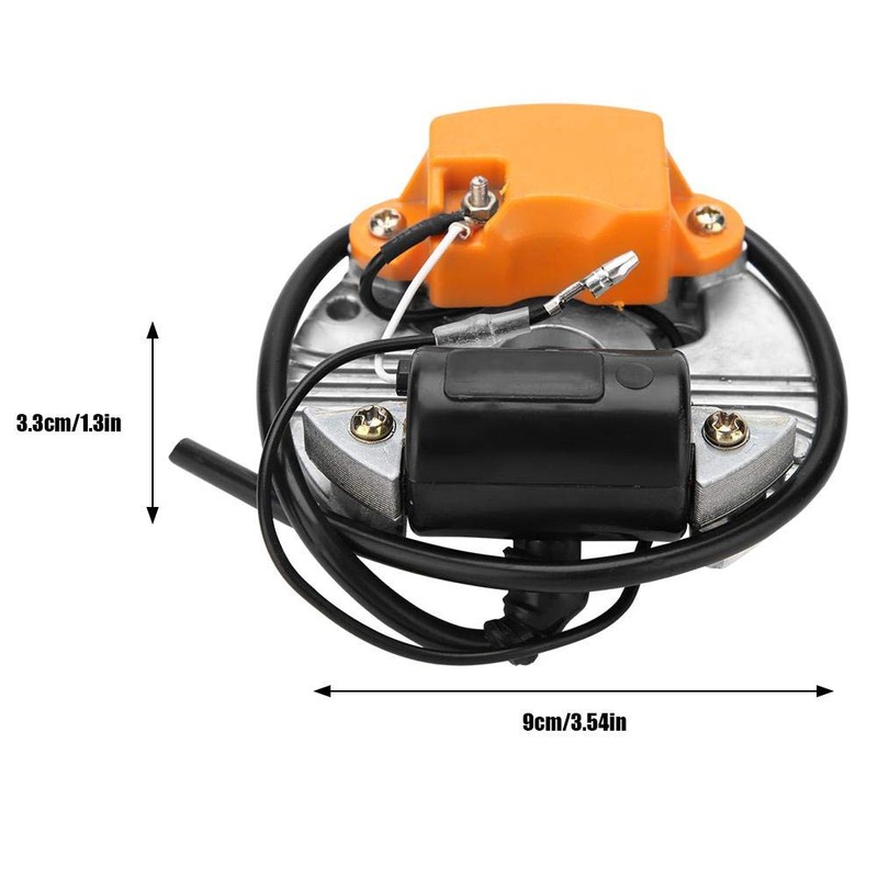 TOPINCN Ignition Coil Spark Coil Replacement Ignition Stator Regulator for