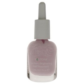 Nailtopia Healing And Brightening Nail Treatment - Whitens And Illuminates Dull Nails - Vegan And Cruelty Free - Helps Rebuild Protein - Promotes Healthy, Glowing Nails - Sea Berry - 0.41 Oz