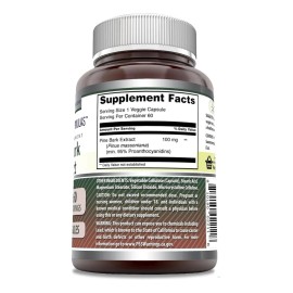 Amazing Nutrition Pine Bark Extract 100 Mg 60 Cápsulas Veganas Sin Sabor