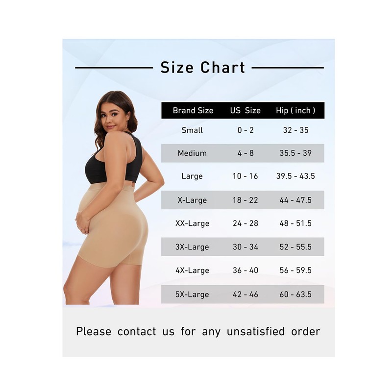 KUNINDOME Seamless Maternity Shapewear Shorts, Black, Medium