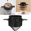 Reusable Pour Over Coffee Filter,Pour Over Coffee Dripper,Portable Reusable Stainless