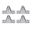 4Pcs Deck Hinge for Boat 316 Stainless Steel Top Mounting