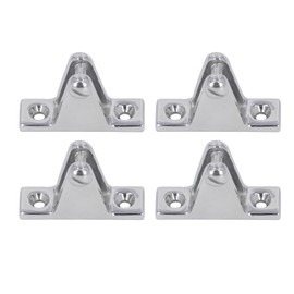 4Pcs Deck Hinge for Boat 316 Stainless Steel Top Mounting Hardware Awning Fixed Accessories