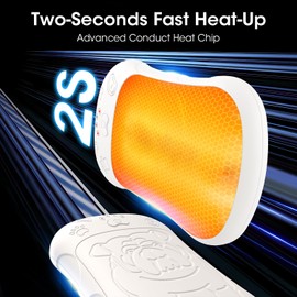 OLV Hand Warmers Rechargeable 2 Pack Strong Magnetic 18Hrs Longer Heating Portable Pocket-Sized Hand Warmer 6000mAh USB Hot Heater Birthday Gifts for Men Women Camping,Golf,Hunting,Travel Essentials