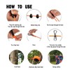 QeeHeng Camping Retractable Clothesline Portable Travel Clothes Line Adjustable 26ft