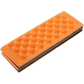 Orange Foldable Portable Outdoor Camping Hiking Picnic Waterproof Foam Cushion Pad Foam Sleeping Mats for Camping, Camping Mattress Sleeping Bags and Camp Bedding