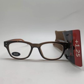ICU Eyewear IC17 ICU Wink Walnut Creek 1.25  7333010 1Z Series Reading Glasses READERS BROWN