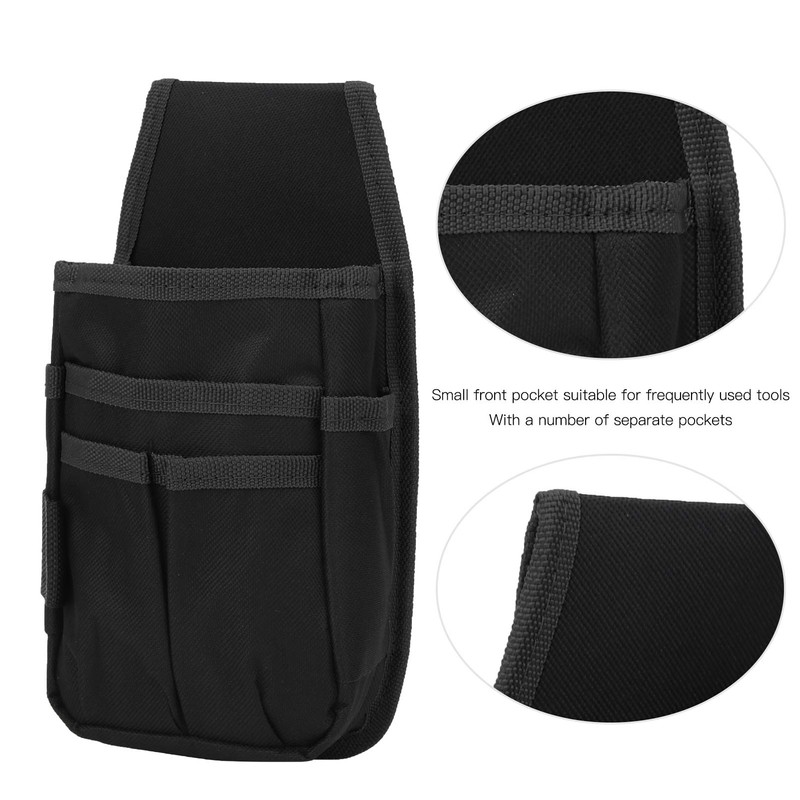 Alomejor Tool Waist Bag Small Multifunctional Tool Bag Belt for