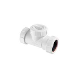 McAlpine T28M-NRV Multifit in-Line Non-Return Valve, White