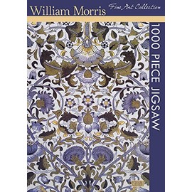 The Gifted Stationery Jigsaw Puzzle for Kids and Adults 1000 Piece, Wandle Chintz - William Morris, Fine Art Collection
