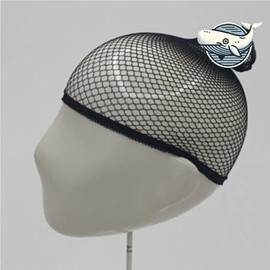 Highly breathable black hair net wig wearing net (WFHJ2D1) / 통기성이 우수한 블랙 헤어망 가발 착용망 (WFHJ2D1)