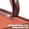 Rubber Edge Trim, Flexible Self Adhesive U Shaped Edge Banding,