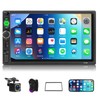 Camecho Car Stereo 2 Din Car Radio 7" MP5 Player