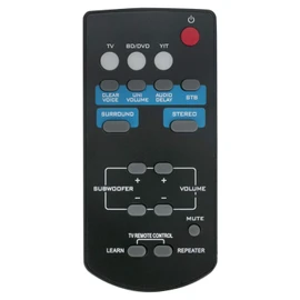 FSR60 WY57800 Replace Remote Control -WINFLIKE FSR60-WY57800 Soundbar Remote Control Replacement for Yamaha Sound Bar ATS1010 YAS101 YAS101BL YAS-CU201 WY57800 WY578001 FSR60 WY57800 Remote Controller