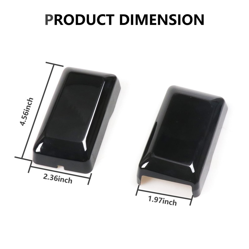 RERPRO Rear Window Tailgate Right Left Hinge Cover Liftgate Glass