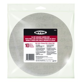 Hyde 09920 9" Disk Abrasive Sanding Net, 150 Grit, 10 Count