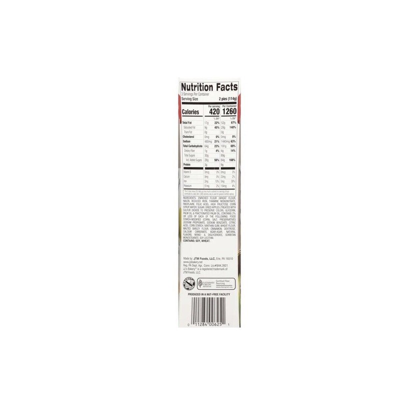 JJ’s Bakery JJ's Bakery Mini Apple Pies, 6ct, 12oz Carton