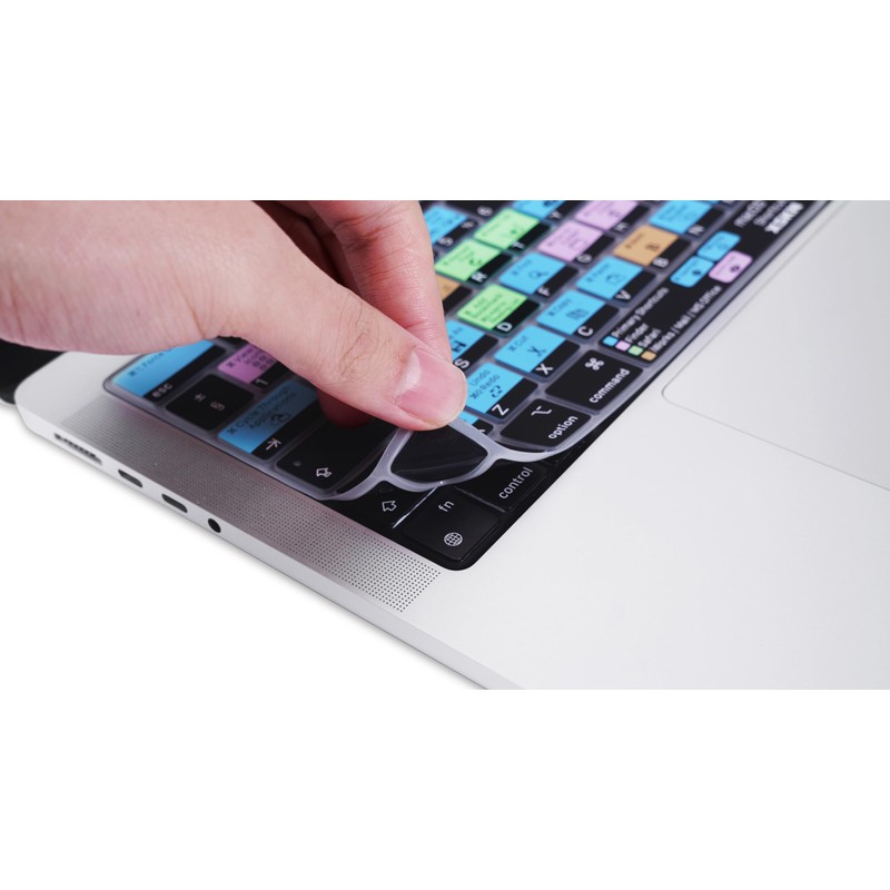 XSKN macOS Shortcut EU UK Version Silicone Keyboard Cover Skin