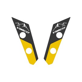 Front Mudguard Sticker Compatible with VOGE Valico 525DSX 2023 On ADPF-525DSX (Grey)