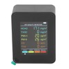 Air Quality Monitor Portable LCD Backlight Screen CO2 TVOC HCHO