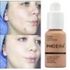 PHOERA Foundation,Flawless Soft Matte Liquid Foundation 24HR Oil Control Concealer