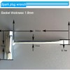 4pcs T Chainsaw Wrench, 13 mm x 19 mm T-Wrench,