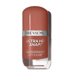 REVLON Ultra HD Snap Nail Color, Natural Rich Glossy Polish, 100% Vegan Formula, No Base or Top Coat Needed, 013 Basic, 0.27 fl oz