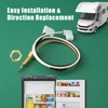 YUXIVCNE 2932052018 RV Refrigerator Thermocouple Compatible with Dometic Atwood NDR1062