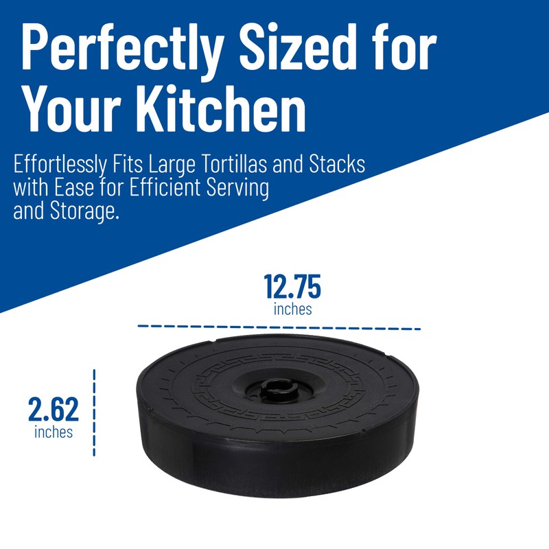 Carlisle FoodService Products Jumbo Server Tortilla Server with Insulated Lid
