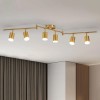 6 Light Track Lighting Gold Track Lighting Fixtures Ceiling LED