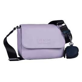 Denim TOM TAILOR SASKIA, Women's Shoulder Bag without Zip, M, Light Purple, Light purple