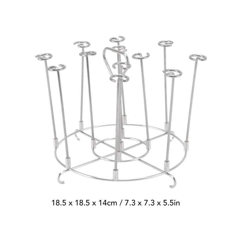 Skewer Stand Stainless Steel Vertical Barbecue Skewers Holder Fryer Accessories