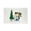 CafePress Backpacking Girl Magnets Rectangle Magnet, 2"x3" Refrigerator Magnet (10