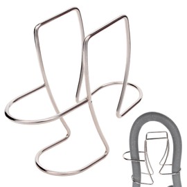 BlueStars Adjustable Drain Hose Holder – Universal Utility Sink Clamp for Washing Machine, Dishwasher, Laundry Tub – Compatible with All Drain Hoses – 304 Stainless Steel