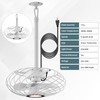 OSGNER 15" Outdoor Ceiling Fan with Light, Waterproof Gazebo Fan