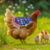 Gosknor 4pcs Chicken Saddles for Hens, Premium Polyester Hen Jacket