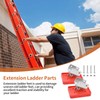 Ladder Feet Stabilizer for Aluminum Extension Ladder Replacement Parts, Anti-Skid