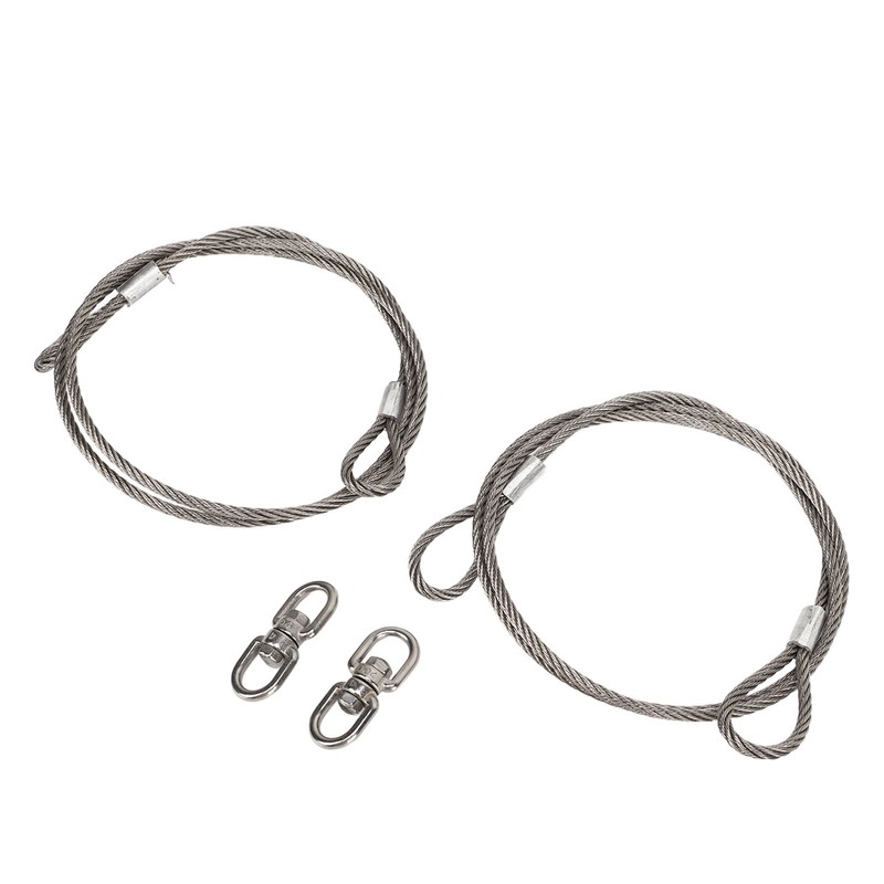 2 Pcs 1 Meter Trailer Lifting Cable 125542 304 Stainless