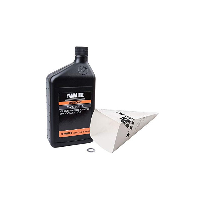 Tusk 2-Stroke Transmission Oil Change Kit Yamalube Trans Oil Plus