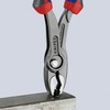 KNIPEX 8202-200SB Twin Grip Slip Joint Pliers, Comfort Type, Ideal