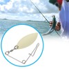 Briny River 24pcs Willow Fishing Spinnerbait Kits Stainless Steel with
