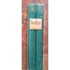 12 Inch Natural Beeswax Glitter Candles, Wild Peacock Color, Boxed