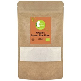 Organic Brown Rice Flour - Certified Organic - by Busy Beans Organic (500g)