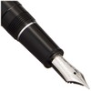Sailor Fountain Pen, Profitlite Silver Trim, Black, Medium Point, 11-1039-320