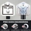 Loclink Tool Box Lock with Shock-Absorbing Roller Latch & Zinc