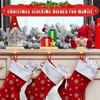 Guojanfon Christmas Stocking Holders Mantel Stocking Hangers Metal Hanging Hooks