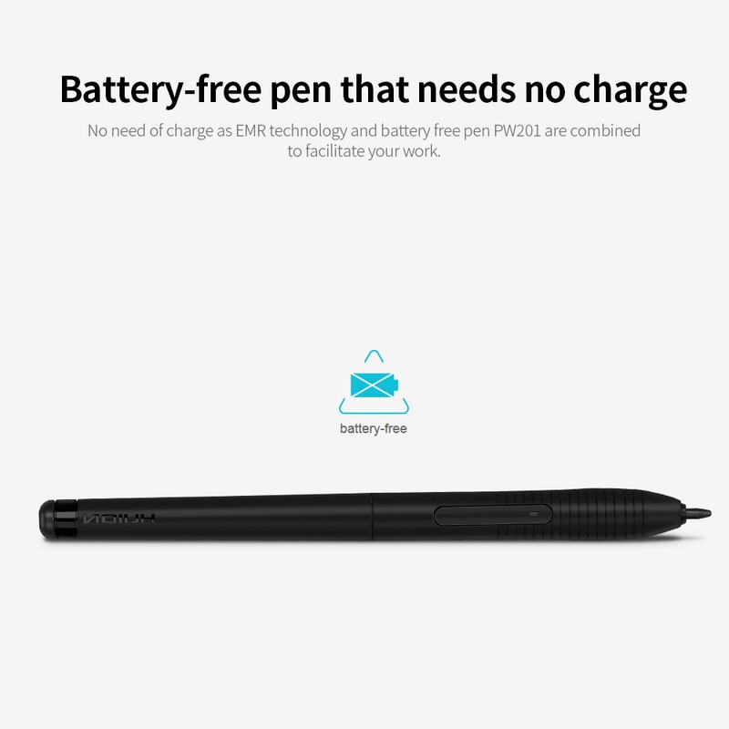 Huion H430P Graphics Tablet Drawing Tablet with 4096 Levels Pressure